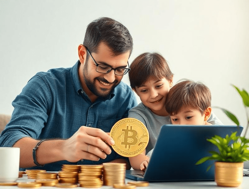 Family crypto education
