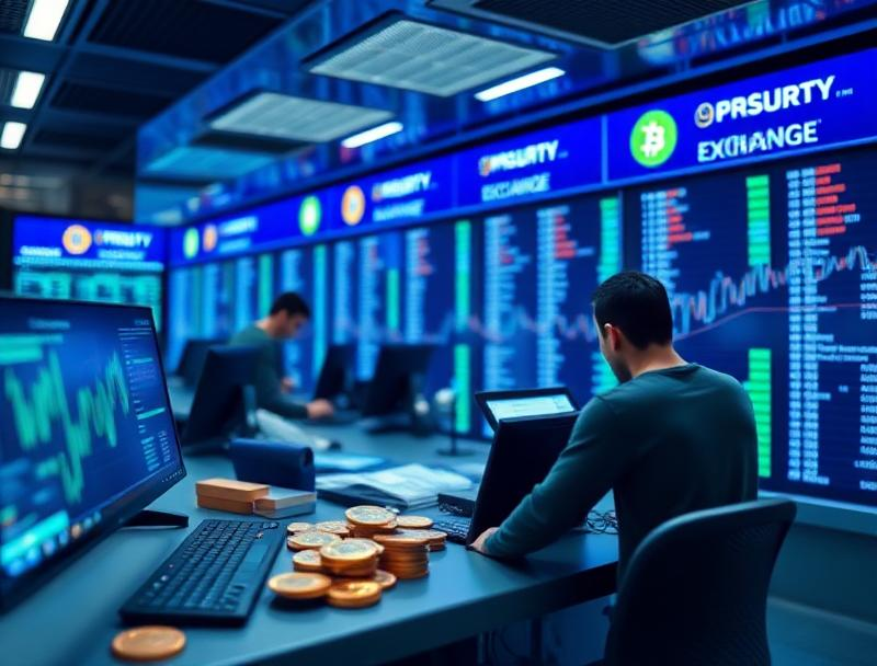 Fake crypto exchanges
